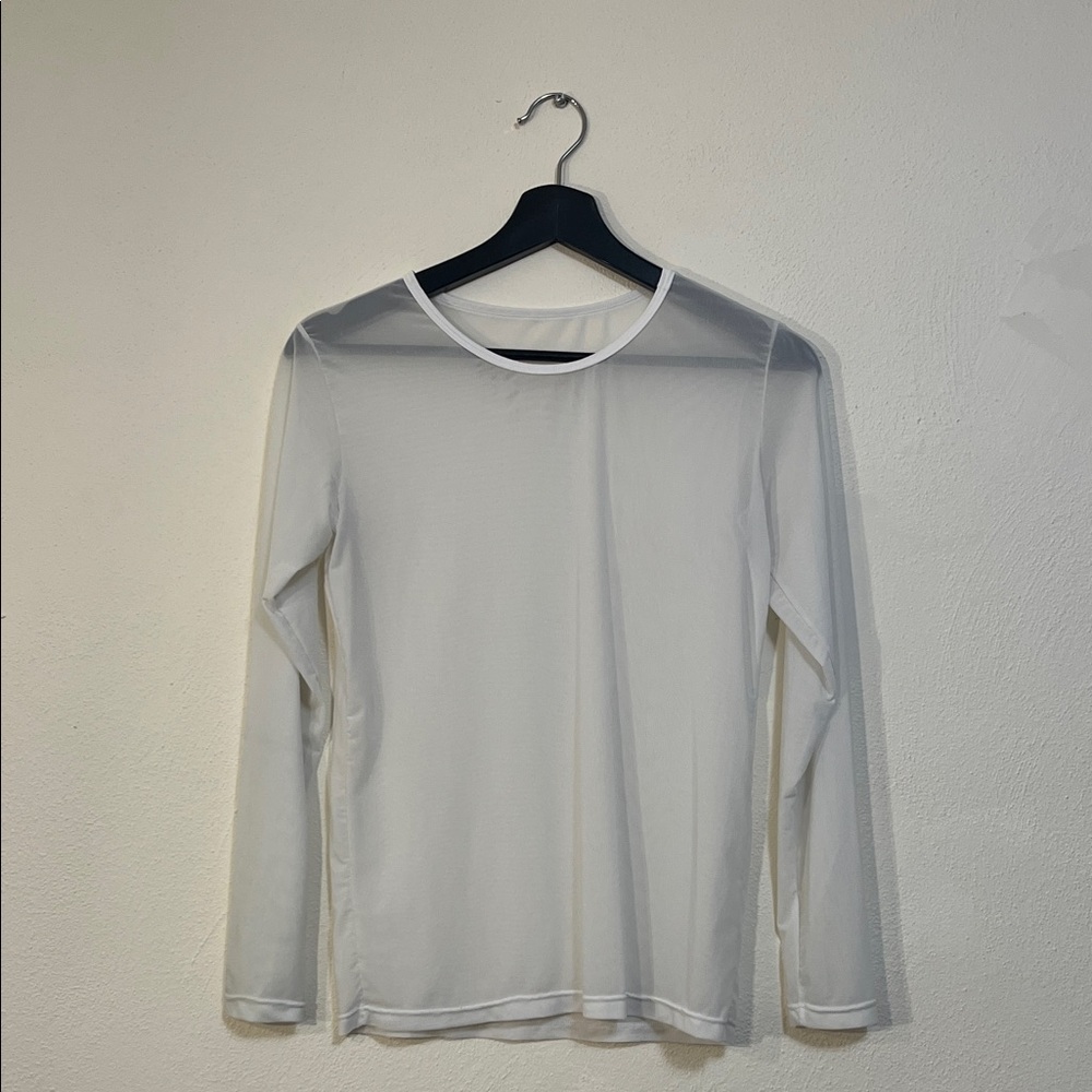 Classic White Long Sleeve Men's Shirt
